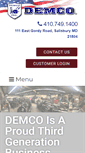 Mobile Screenshot of demco.biz